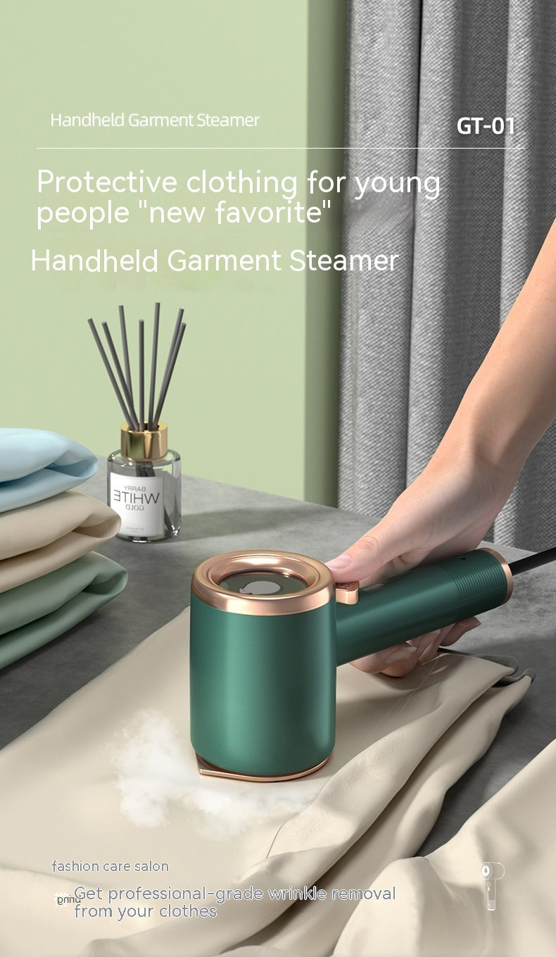 Portable Mini Steam Iron green at Unamous™