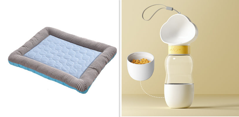 Soft Pad Bed For Pets Cool Mat Pet Blanket Ice Silk Material