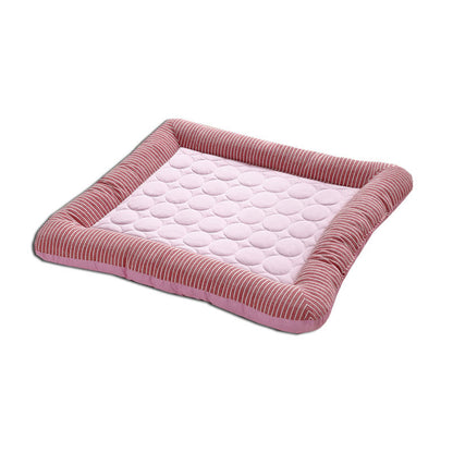 Soft Pad Bed For Pets Cool Mat Pet Blanket Ice Silk Material