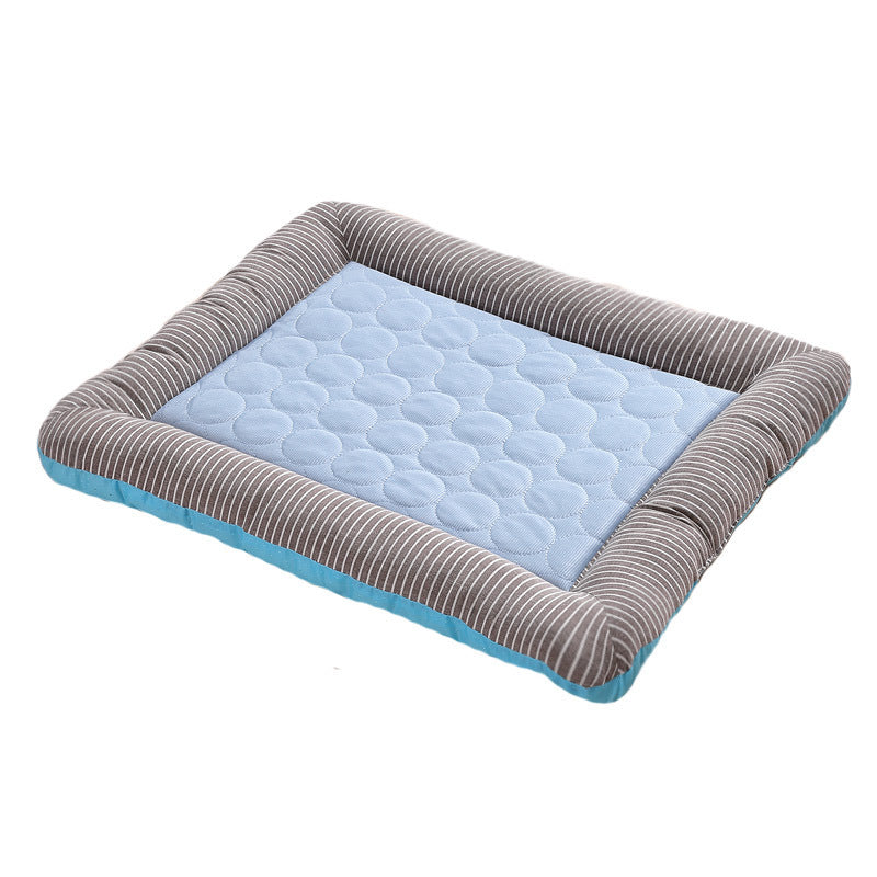 Soft Pad Bed For Pets Cool Mat Pet Blanket Ice Silk Material