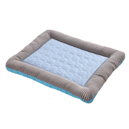 Soft Pad Bed For Pets Cool Mat Pet Blanket Ice Silk Material