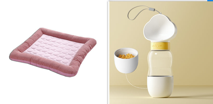 Soft Pad Bed For Pets Cool Mat Pet Blanket Ice Silk Material