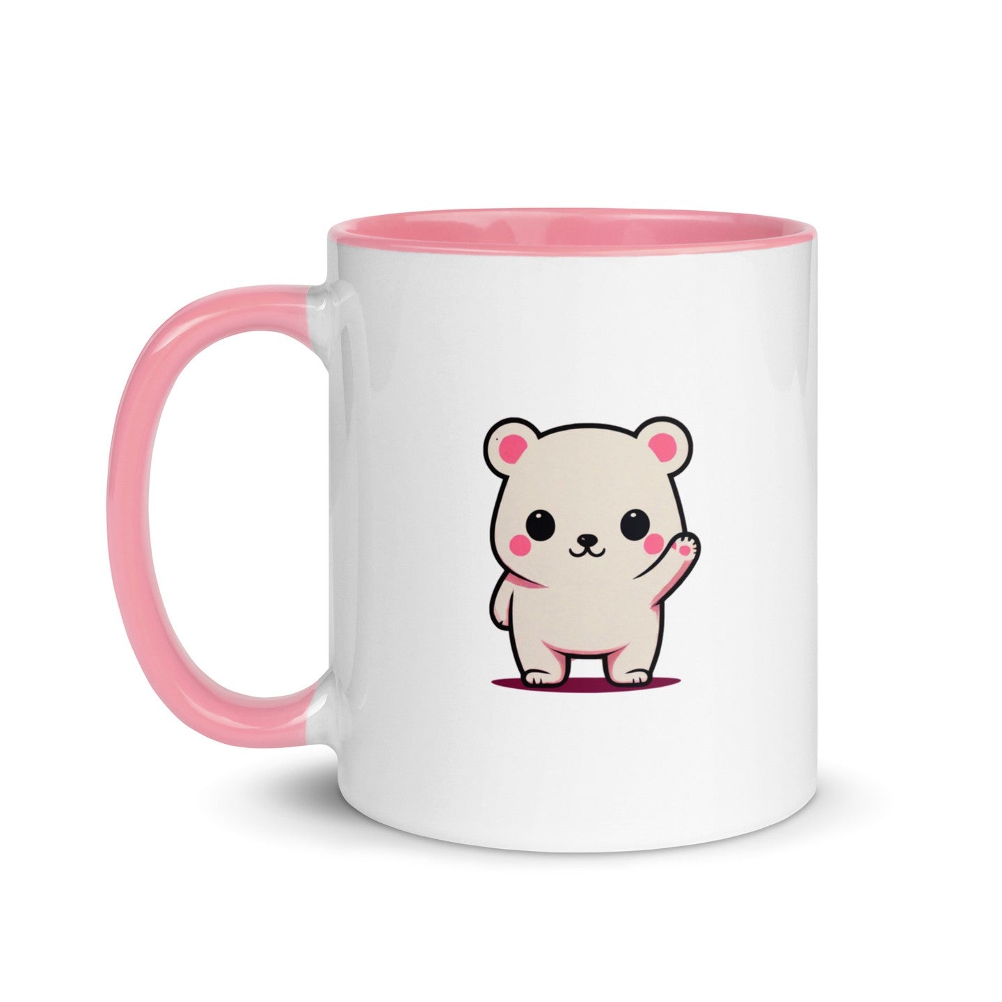 Teddy bear Mug with Color Inside
