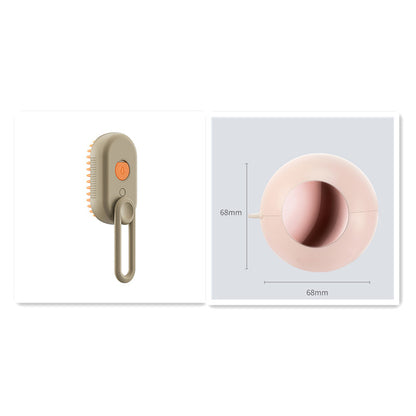 Cat Steam Spray Brush - Pet Grooming Comb Fur Removal Brush