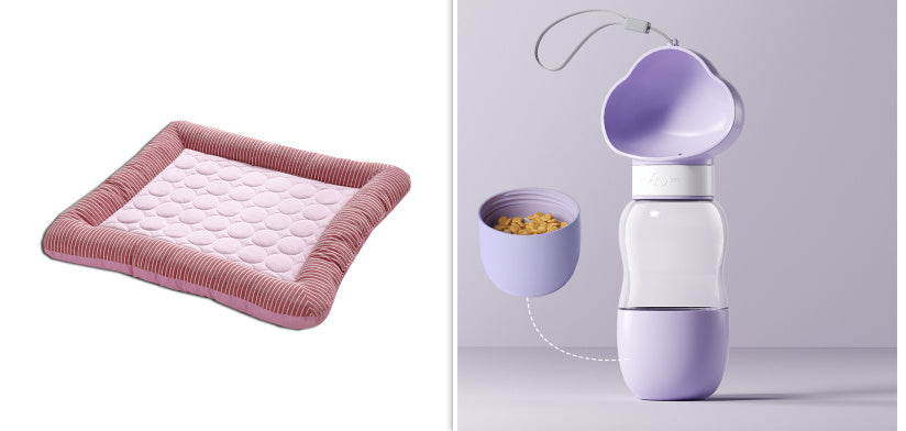 Soft Pad Bed For Pets Cool Mat Pet Blanket Ice Silk Material