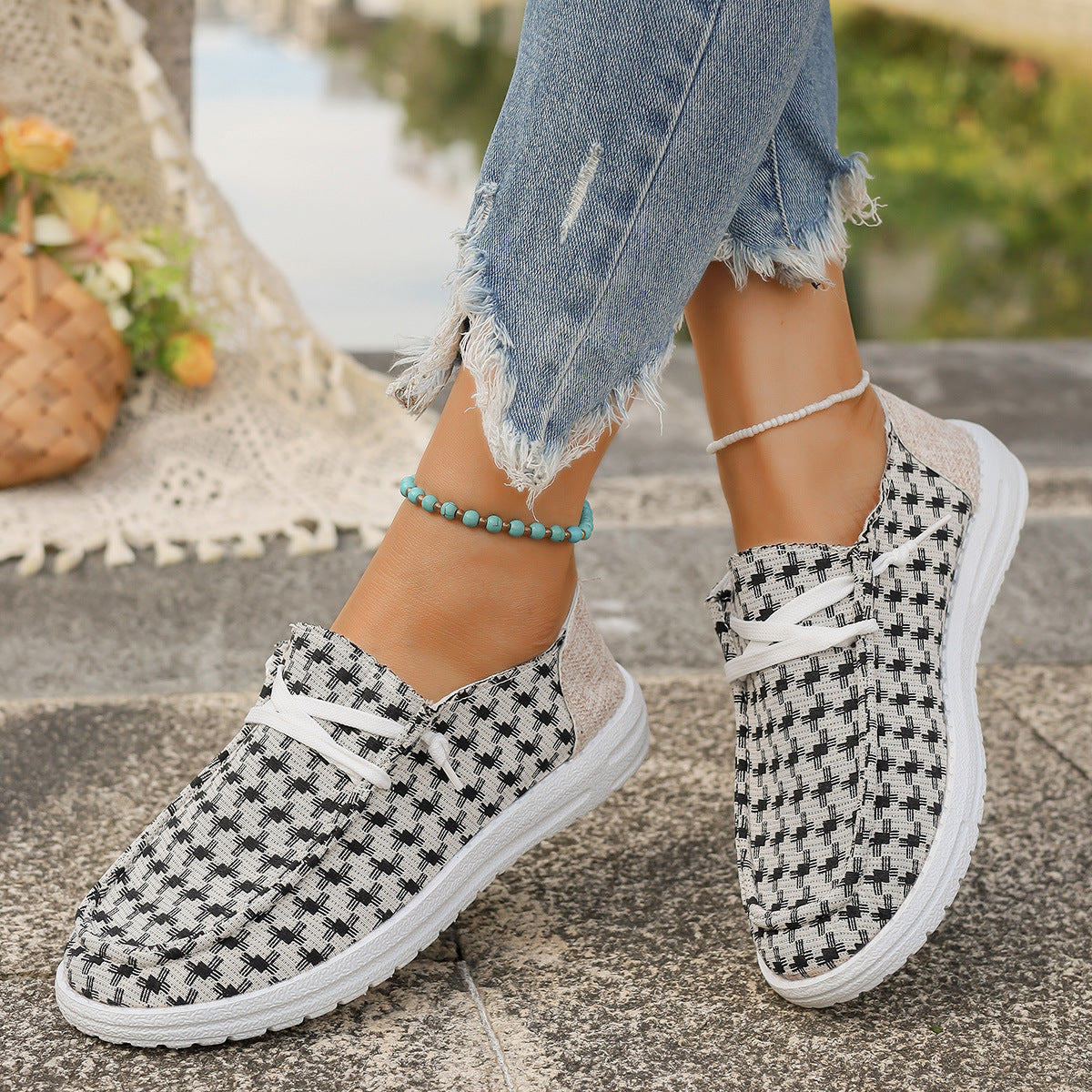 Canvas Slip-Ons at Unamous™