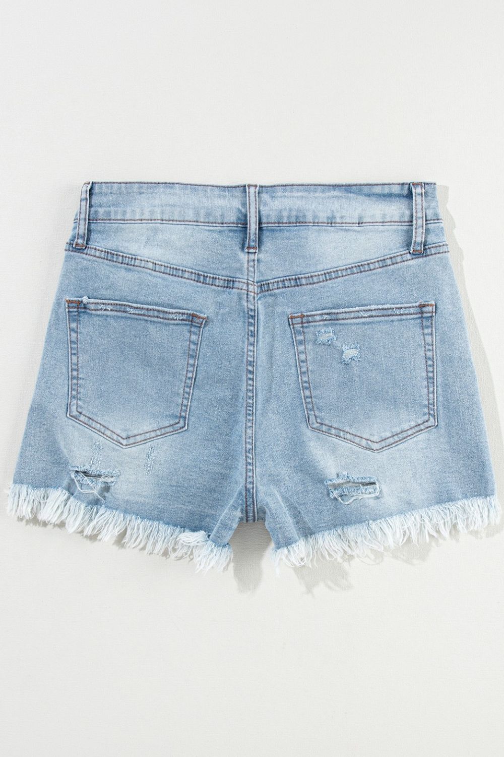 Unamous™ High Waist Denim Shorts 