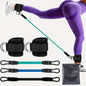 Ankle Strap Resistance Bands Hip Leg Strength Pull Rope Fitness Elastic Training Home Yoga Pilate Crossfit Workout Gym Equipment