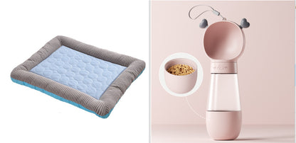 Soft Pad Bed For Pets Cool Mat Pet Blanket Ice Silk Material